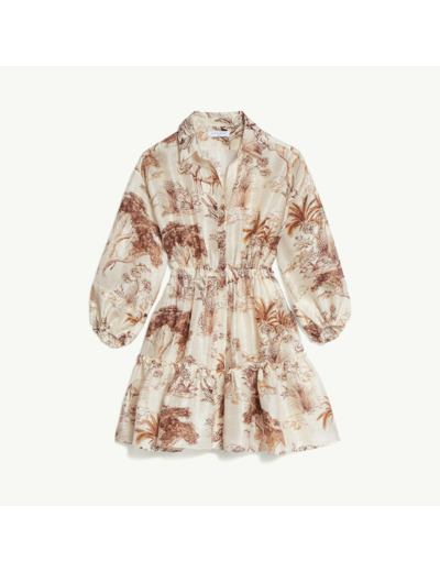 Robe chemise imprimée