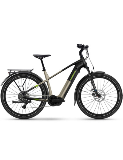 Vélo trekking électrique TREKKING 4 HIGH Sable/Noir