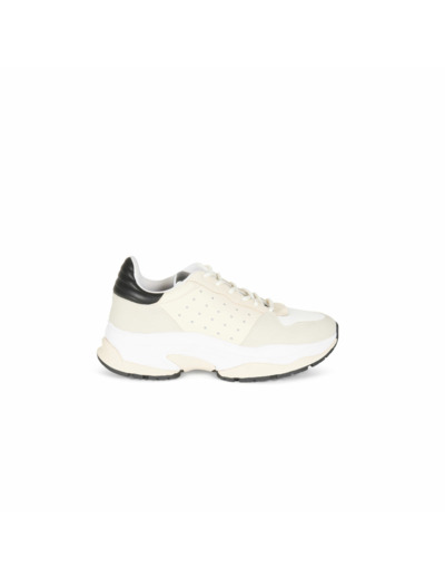 Baskets en cuir