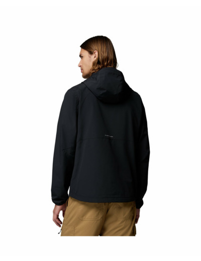 Polaire zip Homme TALL HEIGHTS III HOODED SOFTSHELL Noir