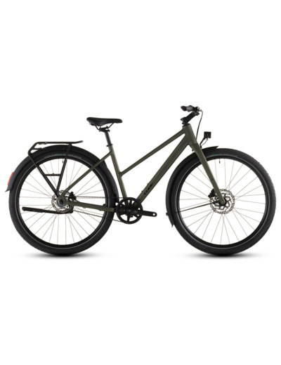 Vélo urbain EDITOR ONE FE Vert/Noir