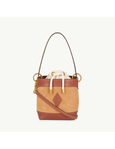 Sac seau en cuir