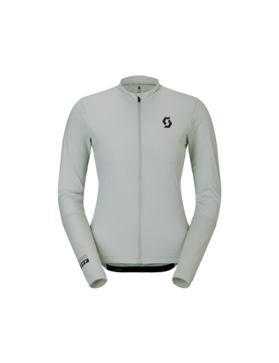 Maillot manches longues Femme ENDURANCE Gris/Jaune Pastel