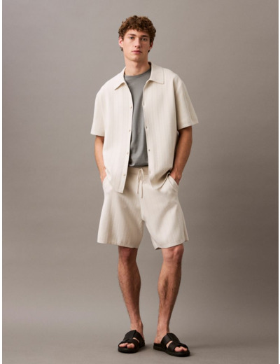 SHORTS PULL-ON EN MESH JACQUARD