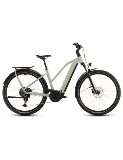 Vélo trekking électrique KATHMANDU HYBRID ONE 800 Vert Pois/Vert
