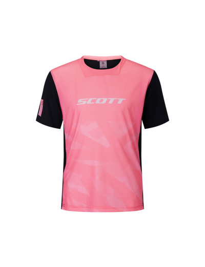 T-shirt manches courtes Enfant VERTIC DELTA Rose Digital