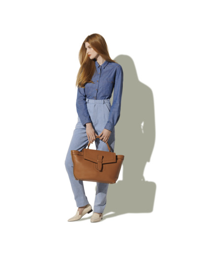 Neo Charlie de Lancel - Sac Porte Epaule - Camel