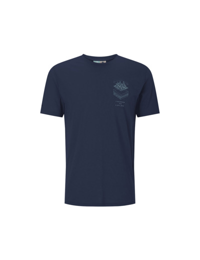 T-shirt manches courtes Homme DEFINED DRI Bleu Foncé