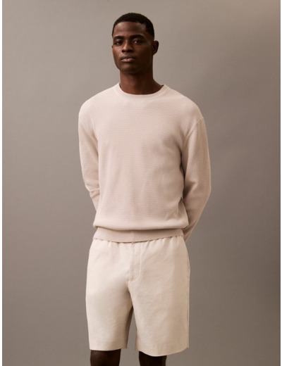 JUMPER EN COTON À COL ROND