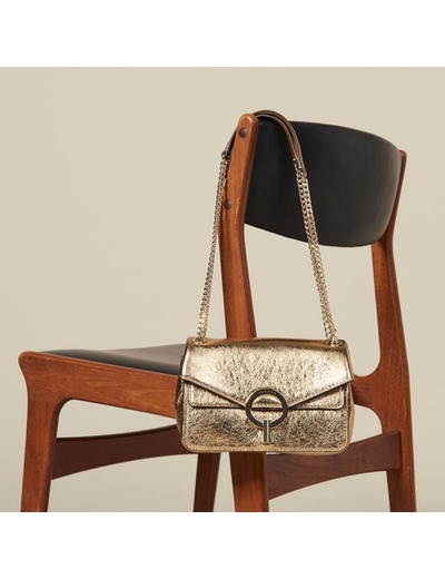 Sac Yza petit modèle full gold