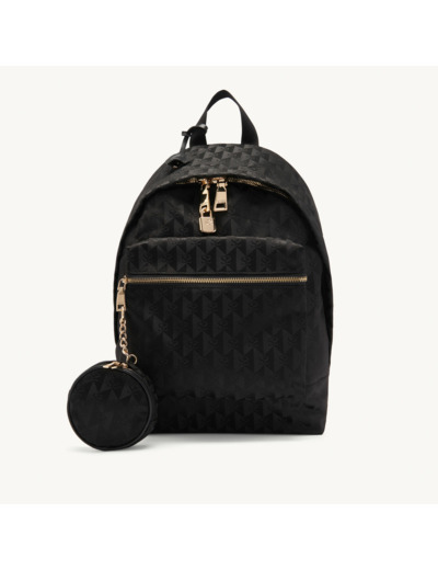Sac à dos en tissu jacquard double S