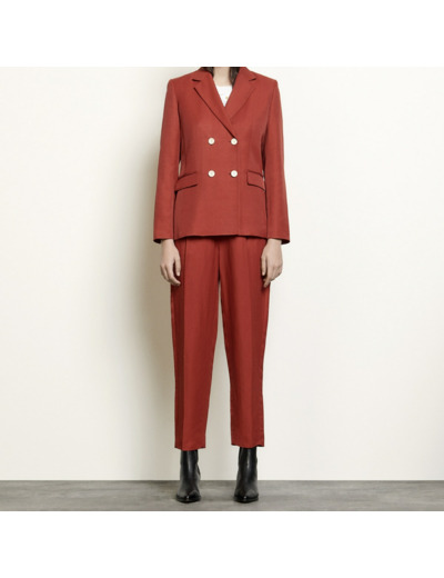Blazer à boutonnage croisé