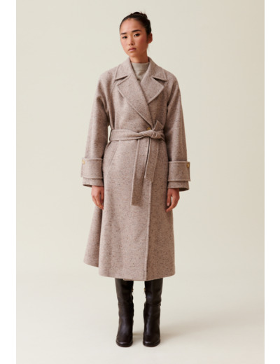 Manteau esprit trench 7/8ème