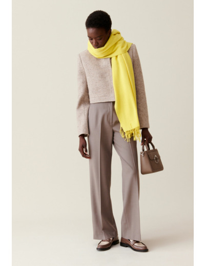 Veste courte col montant