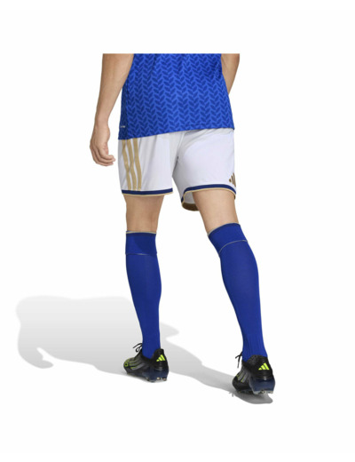 Short de football Homme FIGC H SHO Blanc