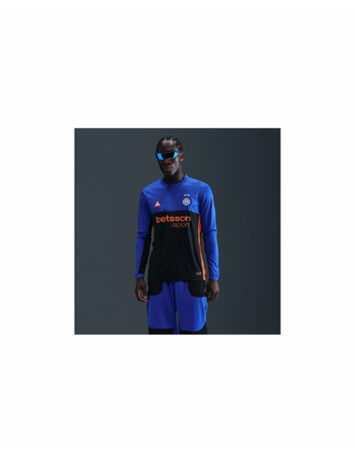 Maillot de football Homme INTER M NK DF JSY LS STAD SE Bleu