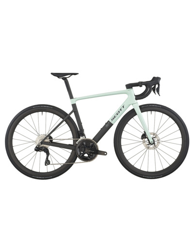 Vélo de route ADDICT RC 30 Vert Glacé/Noir Carbone
