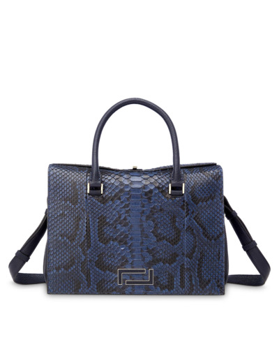 Pia de Lancel - Cabas Femme Exotique - Bleu Petrole