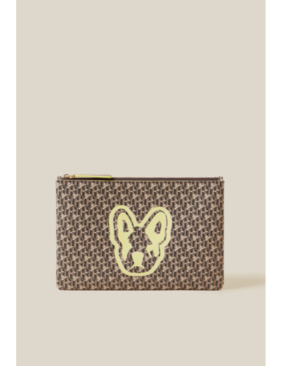 Pochette Jean Toto monogramme CP