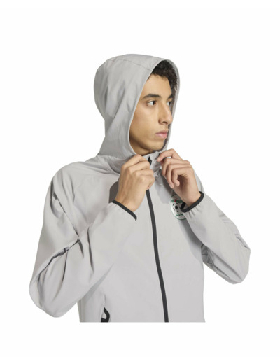 Veste à capuche Homme FAF TT FZ WB Gris