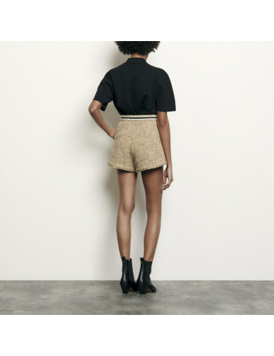 Short en tweed