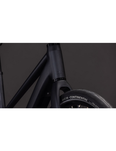 Vélo urbain électrique EDITOR HYBRID PRO 400X Charbon