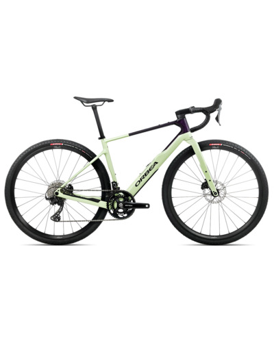 Vélo de gravel TERRA M20TEAM Vert Acide/Violet