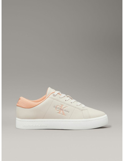 BASKETS EN CUIR À LACETS BAS CLASSIC CUPSOLE