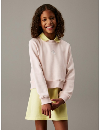 SWEAT-SHIRT COL ROND LOGO