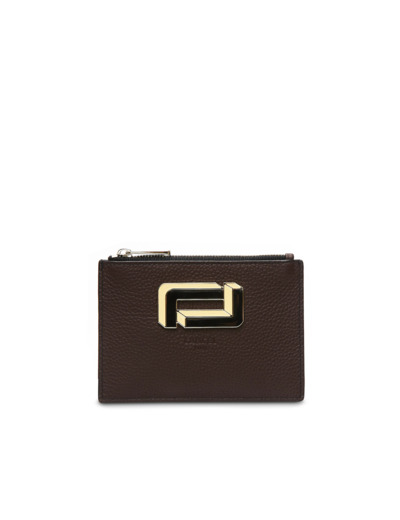 Mia de Lancel - Porte Cartes Femme - Chocolat