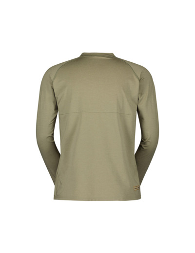 T-shirt manches longues Homme TRAIL STORM WARM LIGHT Gris Poussière