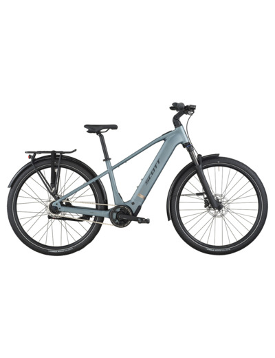 Vélo urbain électrique SUB TOUR 40 Bleu Hématite