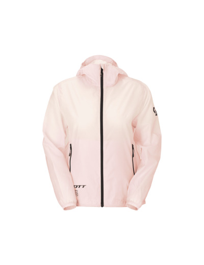 Veste coupe-vent Femme EXPLORAIR ESCAPE LIGHTWEIGHT WINDBREAKER Rose/Coton Blanc