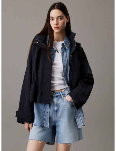 VESTE À TAILLE MARQUÉE