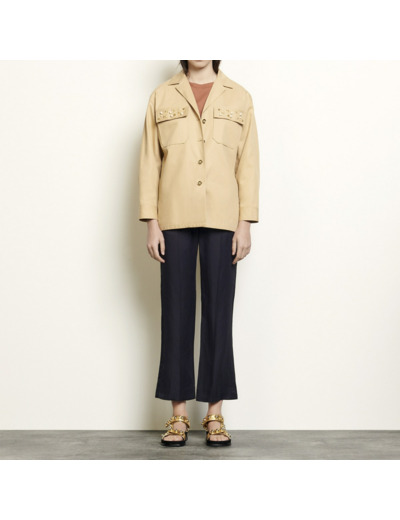 Veste chemise à ornements