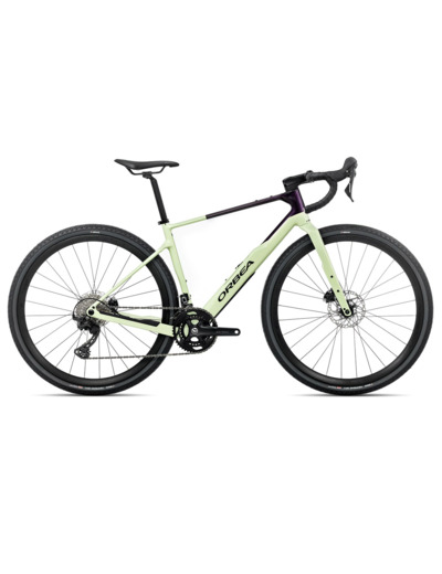 Vélo de gravel TERRA M30TEAM Vert Acide/Violet