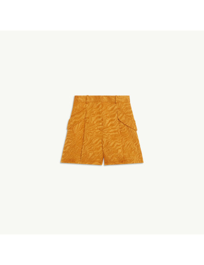Short large au jacquard ton sur ton