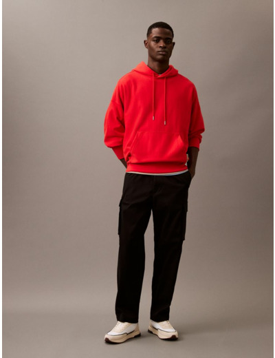 PANTALONS CARGO DROITS EN COTON À ENFILER