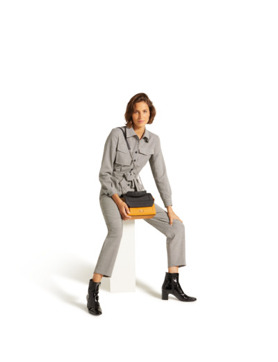 Ninon de Lancel - Sac rabat avec poignée - Moyen modèle