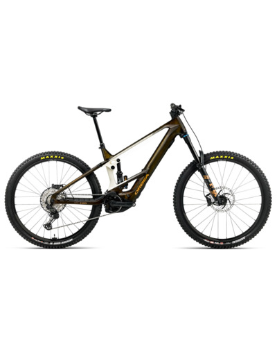VTT tout suspendu électrique WILD/M M10 Caramel/Blanc Crème