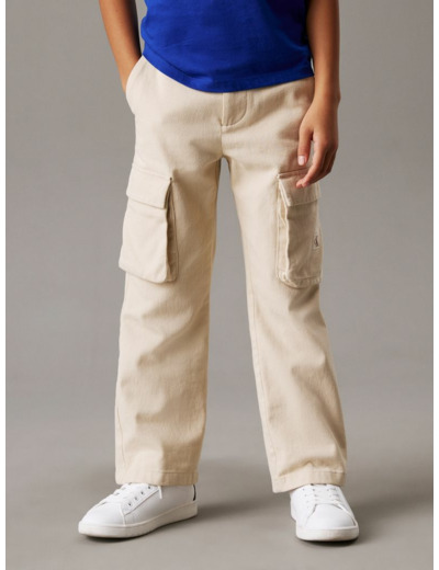 PANTALONS CARGO EN TWILL