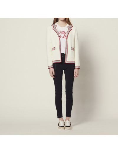 Cardigan esprit marin