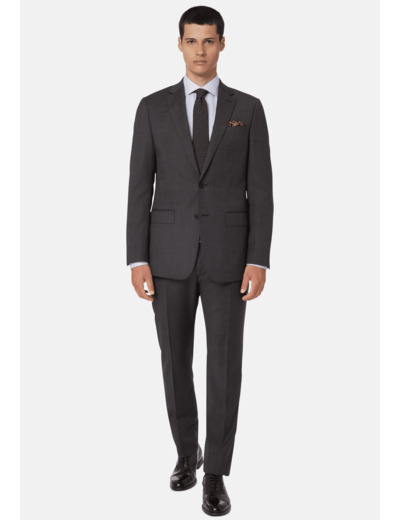 Abito Microstruttura Grigio