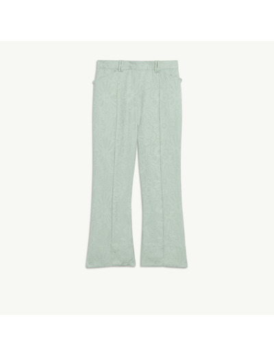 Pantalon en jacquard ton sur ton