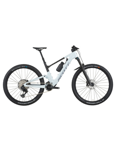 VTT tout suspendu électrique LUMEN 910 Blanc Cumulus