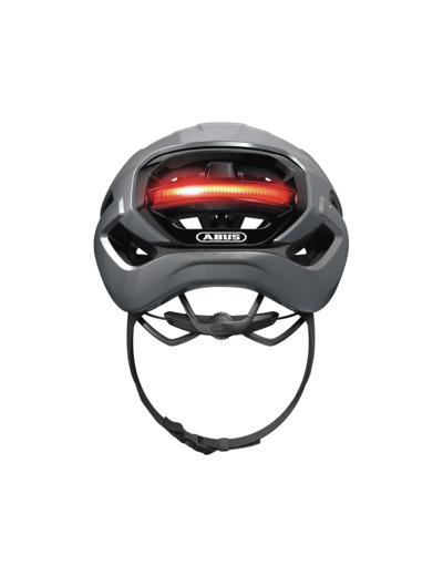 Casque Gravel Unisexe TAIPAN LED Argent Graphite