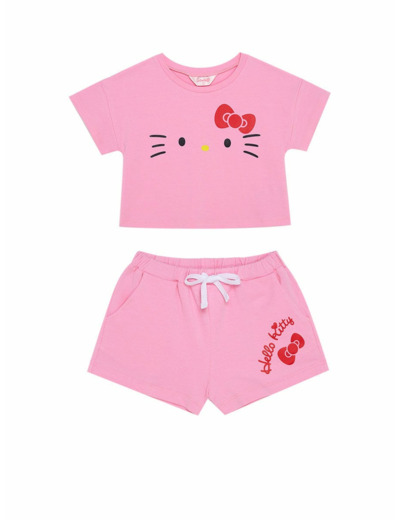 ชุดเซตเสื้อ กางเกงเด็กหญิง Hello Kitty