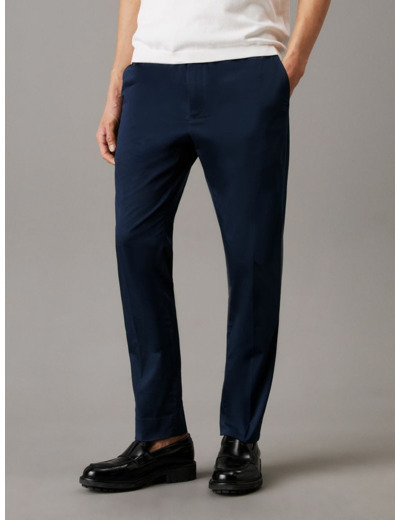 PANTALONS DE DRESS EN SATIN ÉLASTIQUE