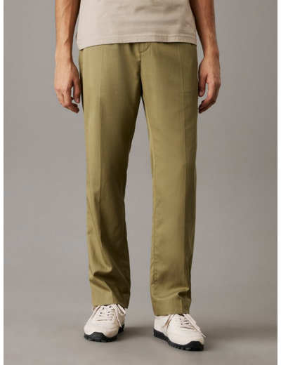 PANTALON JOGGING EN MELANGE DE COTON