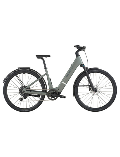 Vélo urbain électrique PASSAGE 20 WAVE Vert Highland